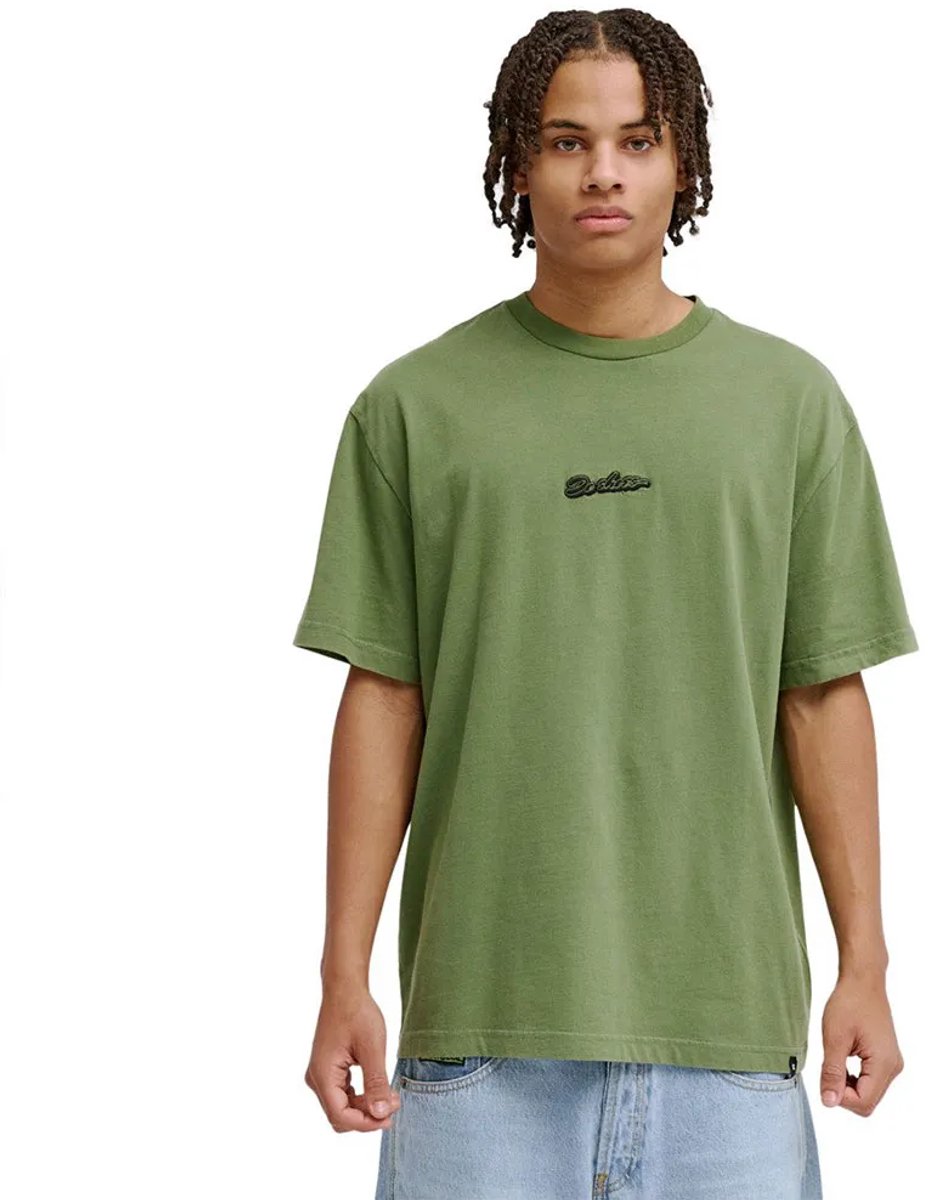 Dc Shoes Melted Core T-shirt Met Korte Mouwen Groen L Man