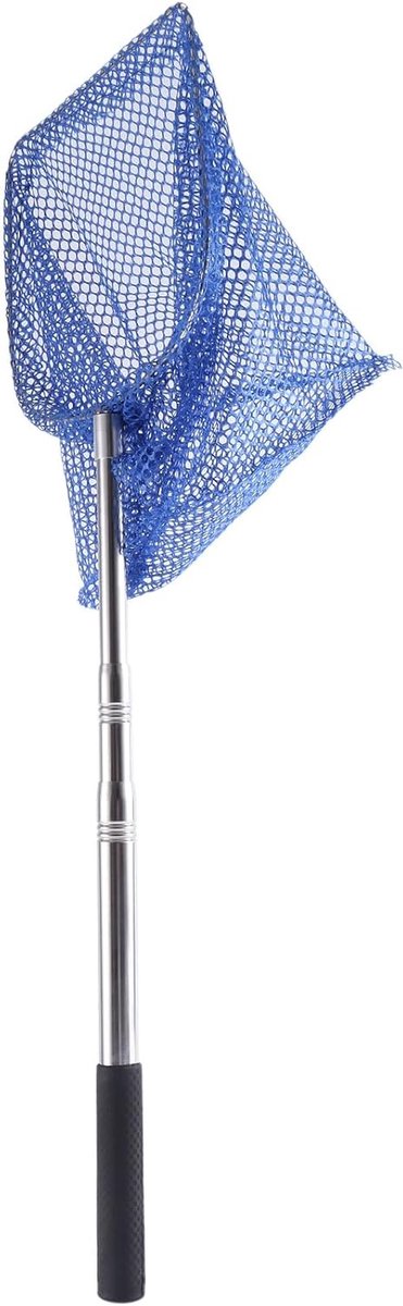 Tafeltennis Net - Ballenverzamelaar - Training en Oefening - Telescopische Paal - 42 cm - Blauw