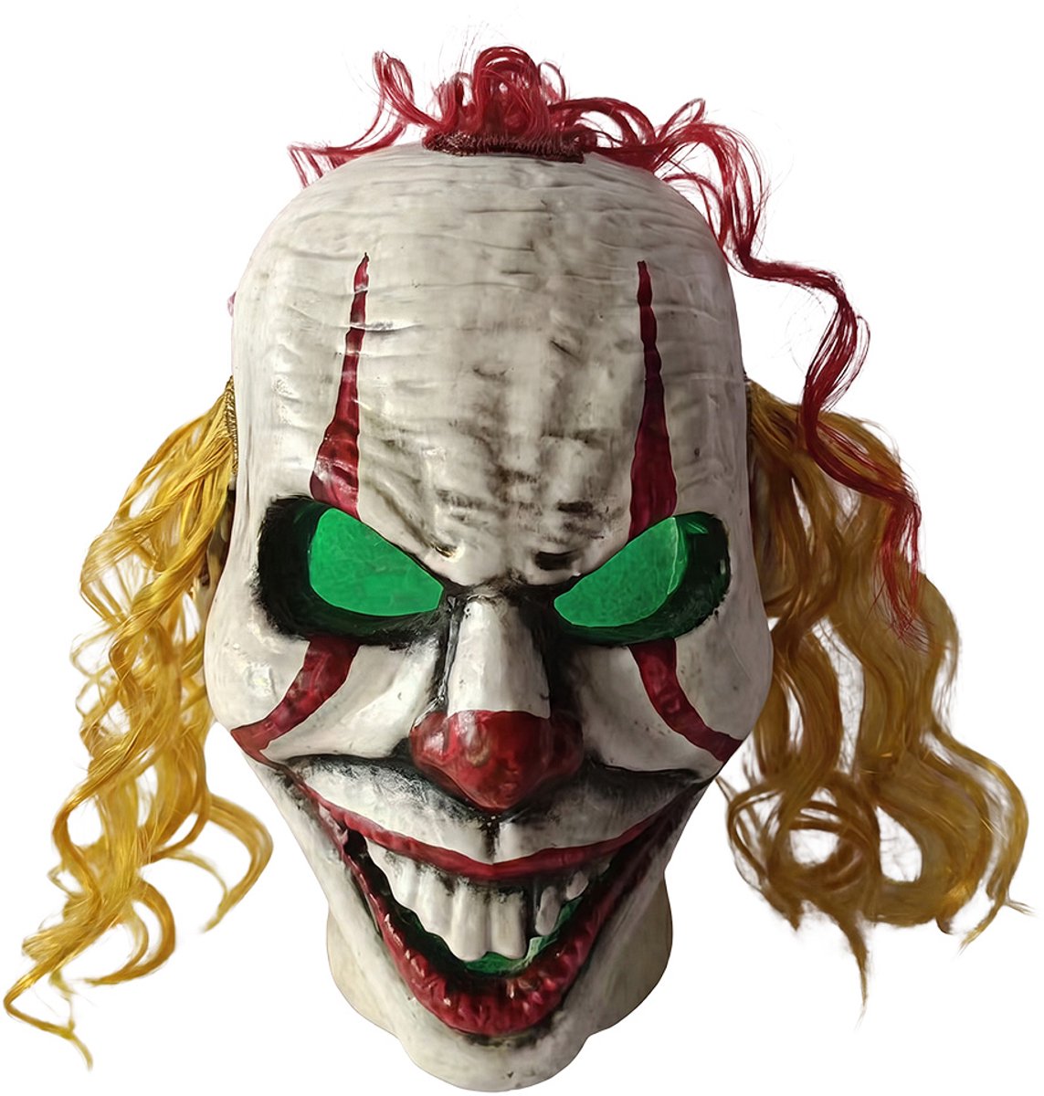 Clayre & Eef Halloween decoratie Clown Wit Kunststof Herfst decoratie