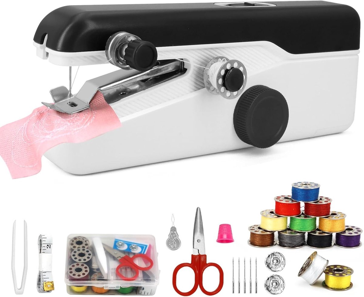 Mini Elektrische Handnaaimachine - Compact - Voor Thuisgebruik - Ideaal voor Kleine Herstellingen