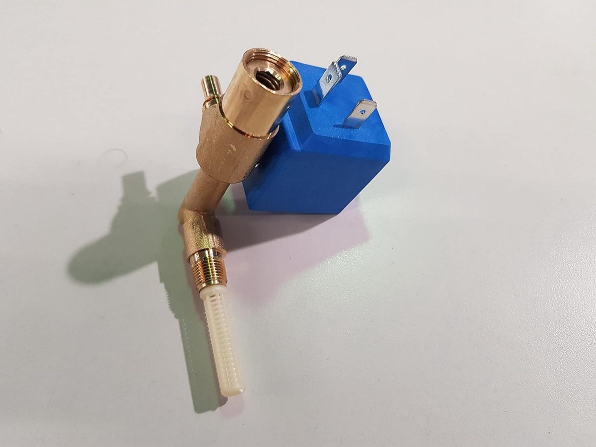 Elektrische Klep Stoomgenerator - Vervangingsklep Boiler - Strijken van Kleding - Compleet Systeem Vervanging - 2400 Watt - Blauw