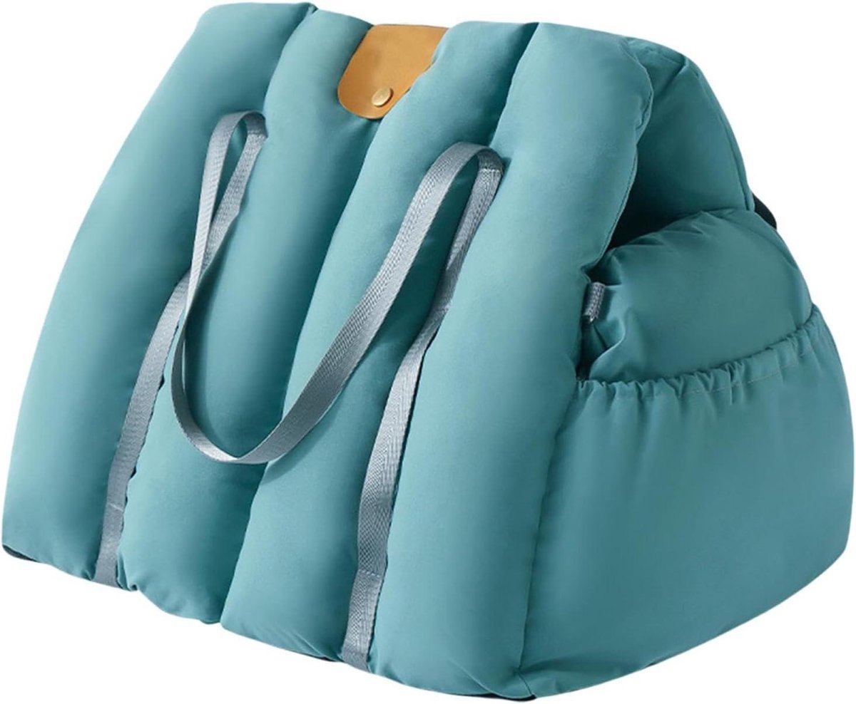 Autostoel Huisdieren - Hondenmand Auto - Veilig Reizen - Dubbelzijdig Comfort - 55 x 45 x 30 cm - Grijs