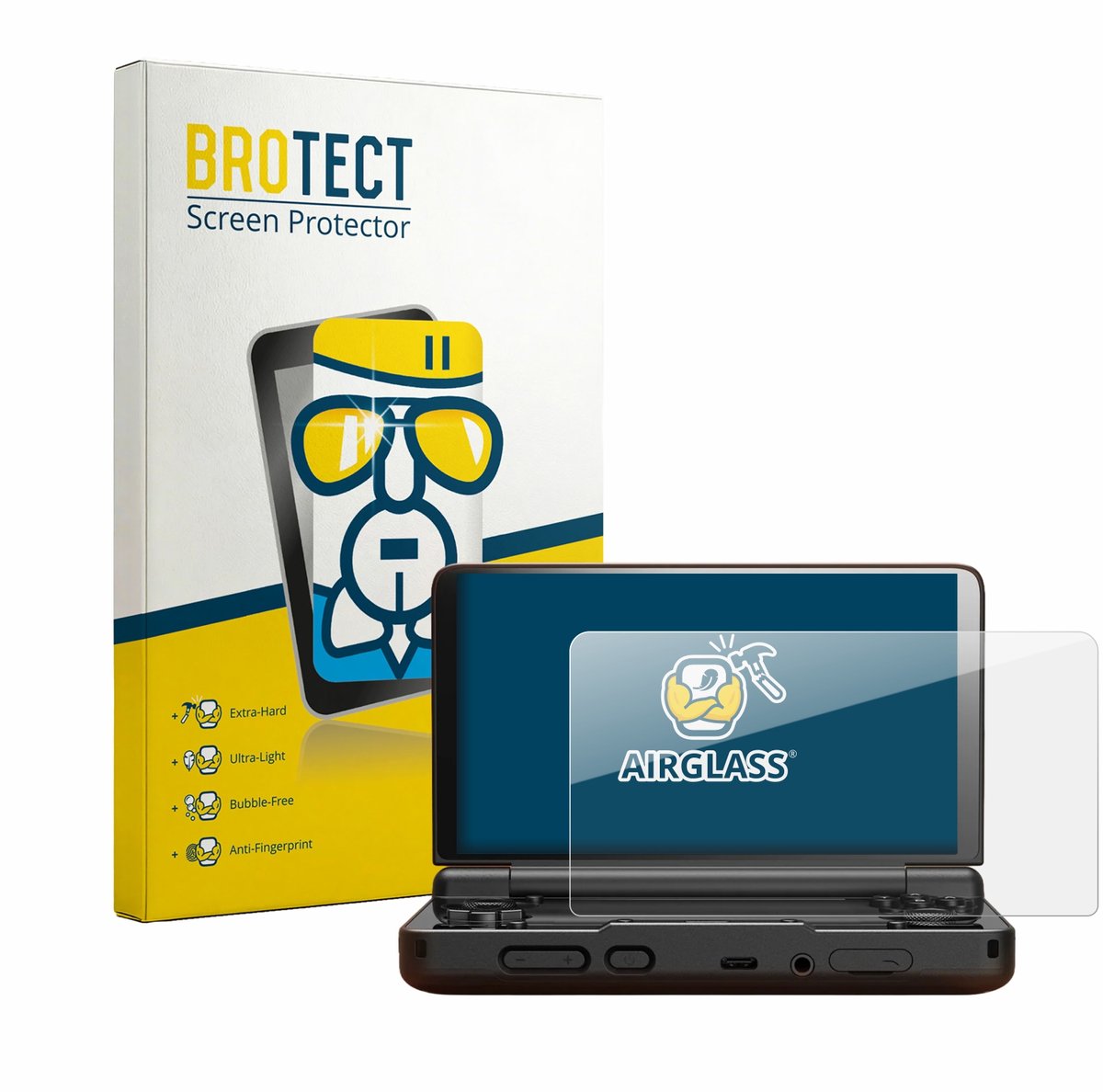 Screenprotector voor AYN Thor Beschermglas transparant