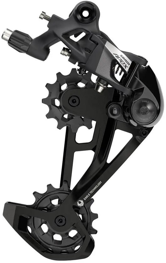 Sram Apex Eagle D1 Achterderailleur Zilver 12s / Max 52t van Sram — afbeelding 2