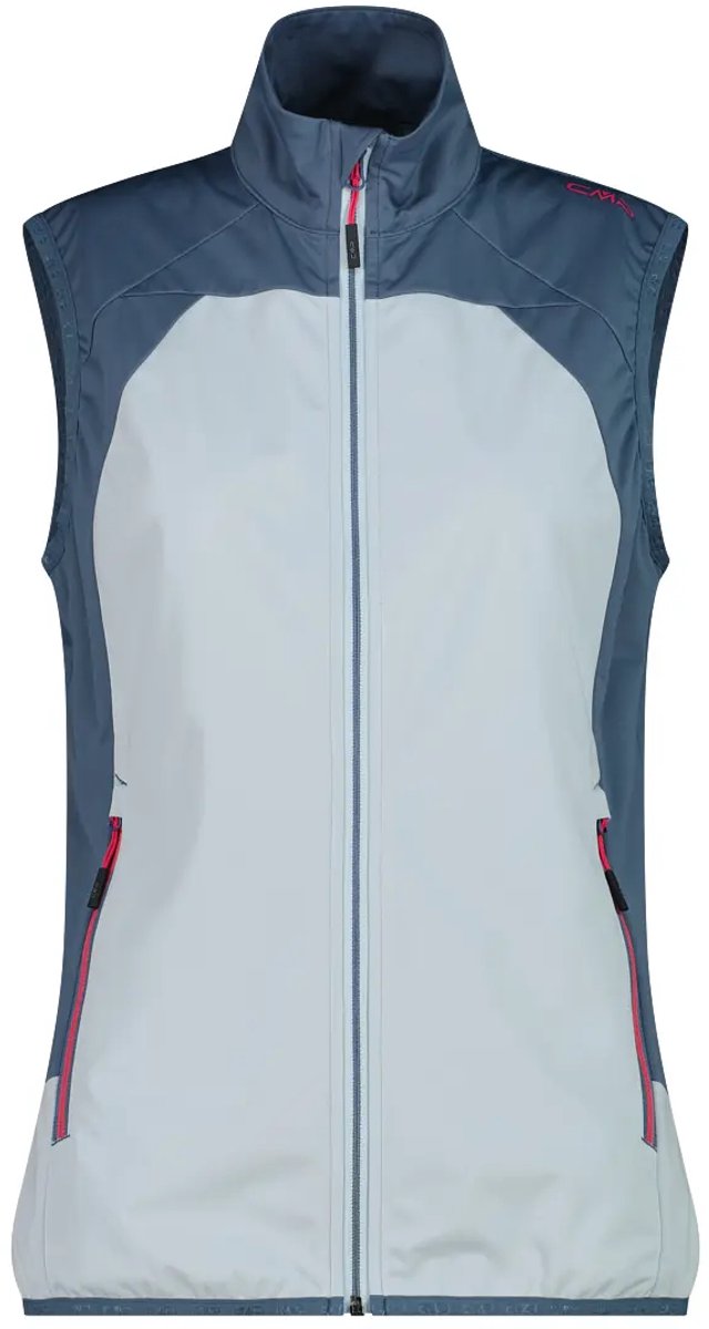Ultralichte Softshell Mouwloze Jas Dames CMP Blauw