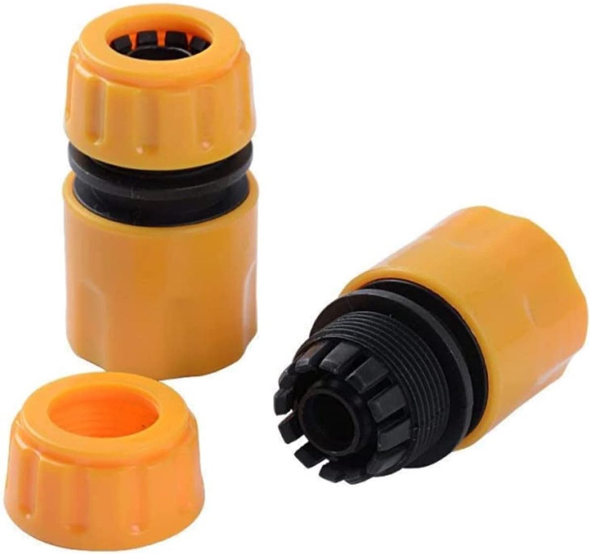 Rosfix Snelkoppeling Tuinslang - Snelle Verbindingsstuk Kunststof - 1/2" of 5/8", 12 mm/16 mm