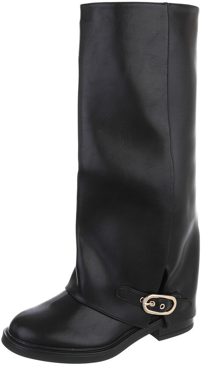 Hoge laars - Gespdetail - Dames Mt:40