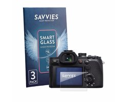 3 Stuks Savvies Screenprotector - geschikt voor Sony Cyber-Shot DSC-RX10 V - beschermfolie glas transparant