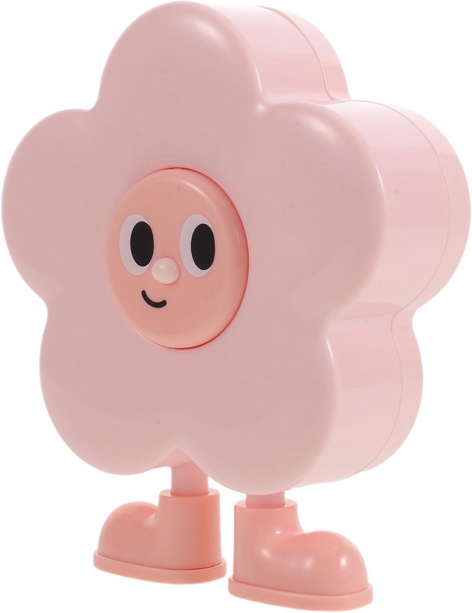 Kinder Tandendoosje - Melktand Houder - Herinneringen Bewaren - Aparte Vakjes - 12.5 x 10.5 cm - Roze