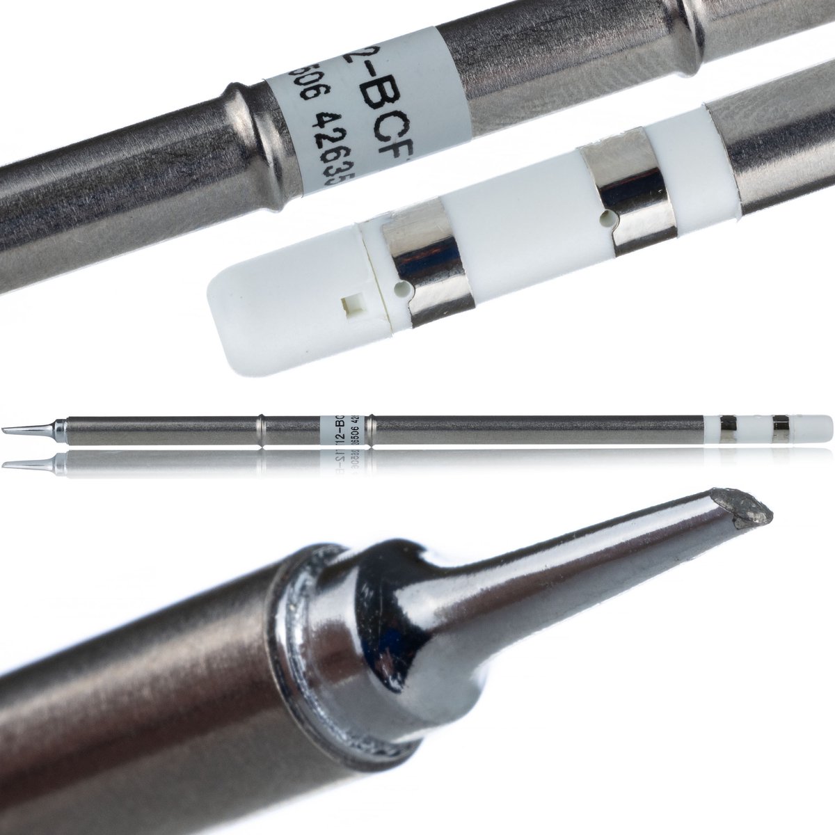Rosfix Soldeerpunt T12-BCF1 - Snelle Opwarming 300°C - Nauwkeurige Temperatuursensor