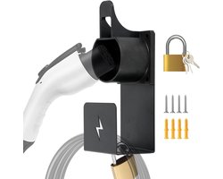 Oplaadkabelhouder Elektrische Auto - EV Charger Houder - Kabel Organiseren - Met Inclusief Hangslot