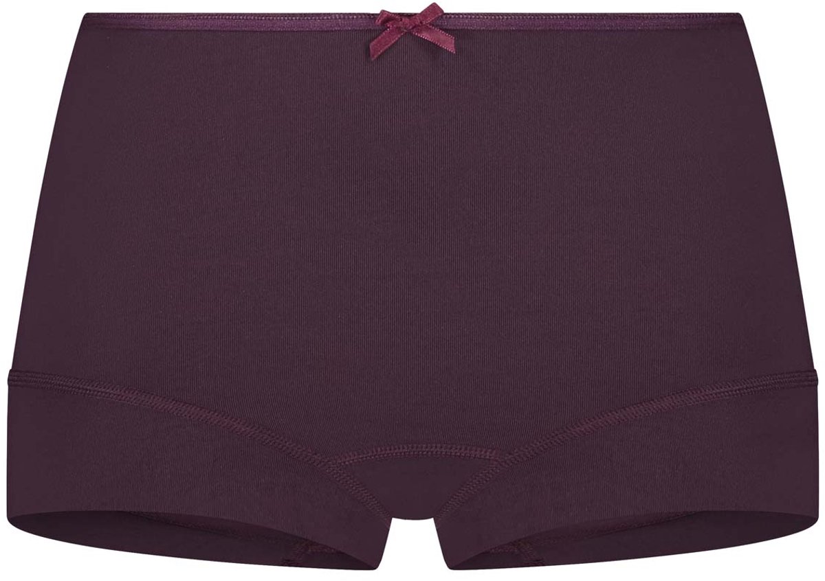 RJ Pure Color Dames Short Aubergine 3XL