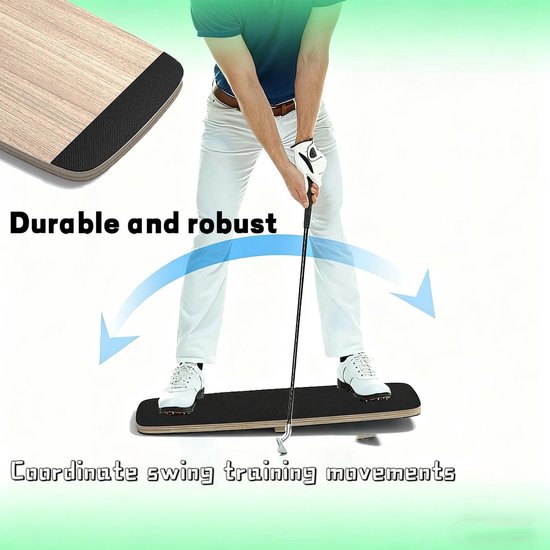 Golf Fly Drukbord 75 x 30 cm - Golftraining Hulp voor Kinderen, Volwassenen en Beginners, Verbeter je Swing en Balcontrole van GOLF — afbeelding 3