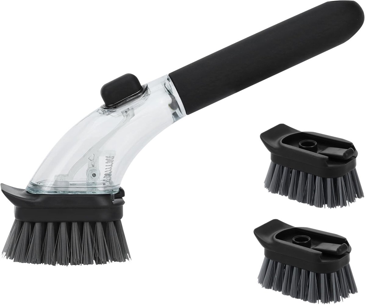 Omgoods - Vervangbare Afwasborstel met Zeepdispenser