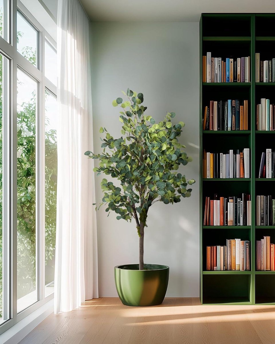 Decoratieve Kunstplant - Nep Plant - Interieur Decoratie - Onderhoudsvrij - 150 cm - Groen