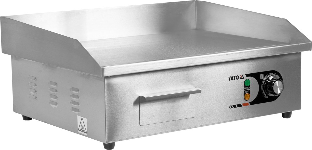 YATO Elektrische Bakplaat Glad 3000W