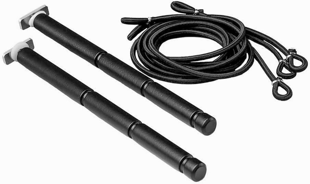 Waslijn caravan - Voorgemonteerd - 5 meter - Nylon waslijn voor kederrails - Voor Volkswagen T5, T6 en T6.1