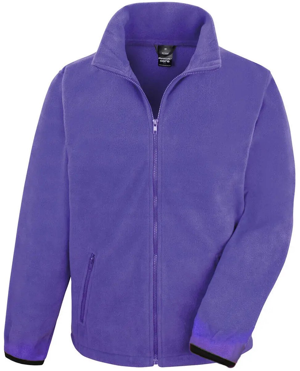 Result Mens Norse Outdoor Fleece Jacket RT220X - purple - XXL