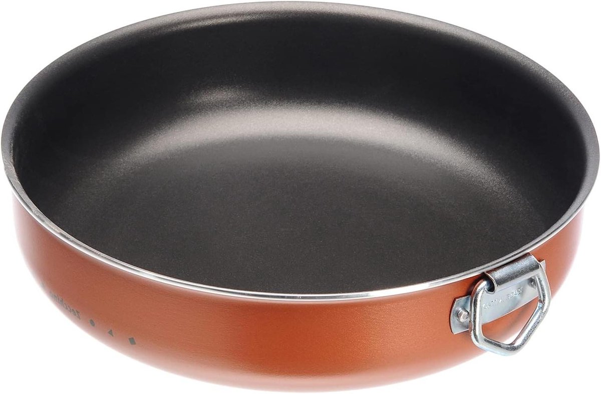 Zecchino bakvorm - Ronde taartvorm - Cakes bakken - Snelle en egale warmteverdeling - 26 cm - Bruin