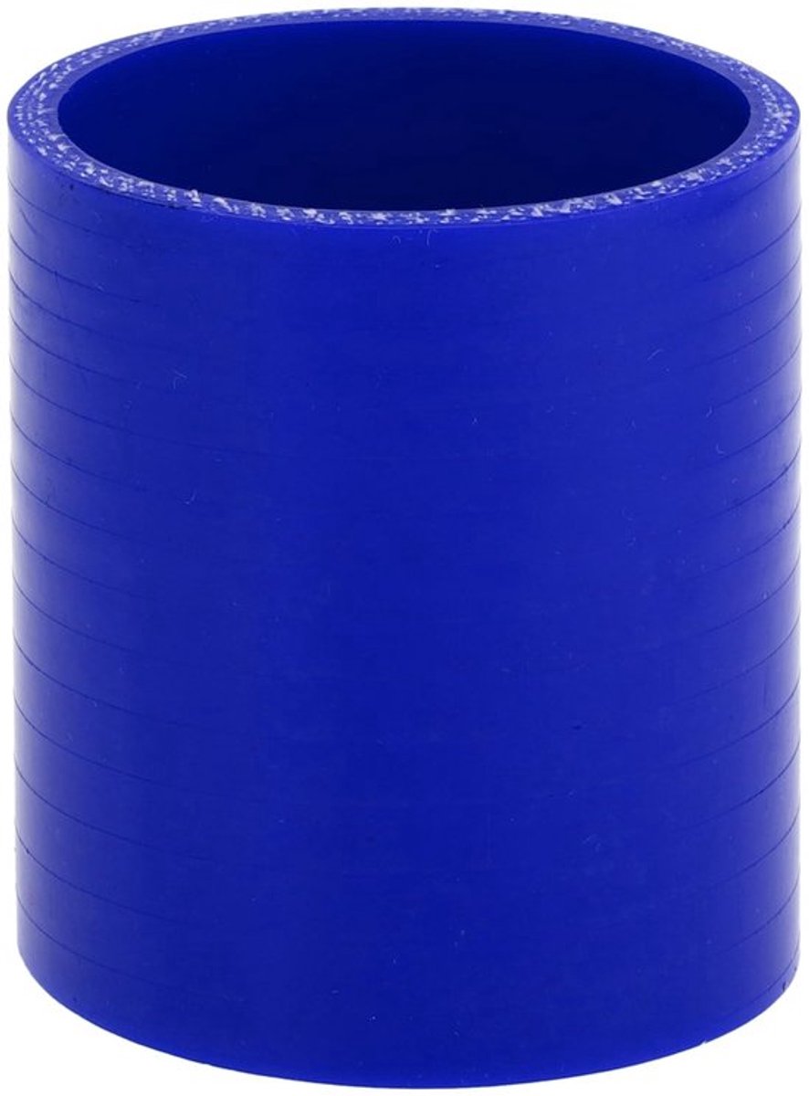 Siliconen Aansluiting Hoge Temperatuur - Slang 60 mm - Binnendiameter 76 mm - 3-laags - Dikte 4 mm - Blauw