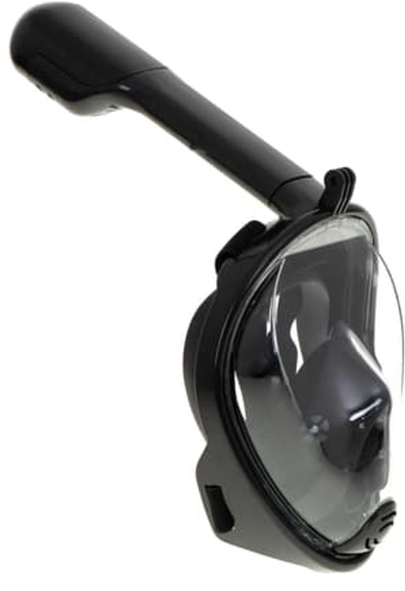Volledig dekkend snorkelmasker - Snorkelen - Zwart