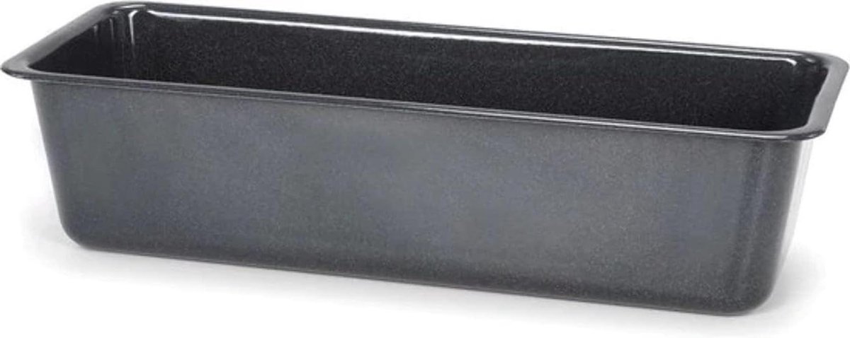 Bakvorm - Taartvorm Rond - Cakes Bakken - Geëmailleerd Staal - 25 cm - Zwart