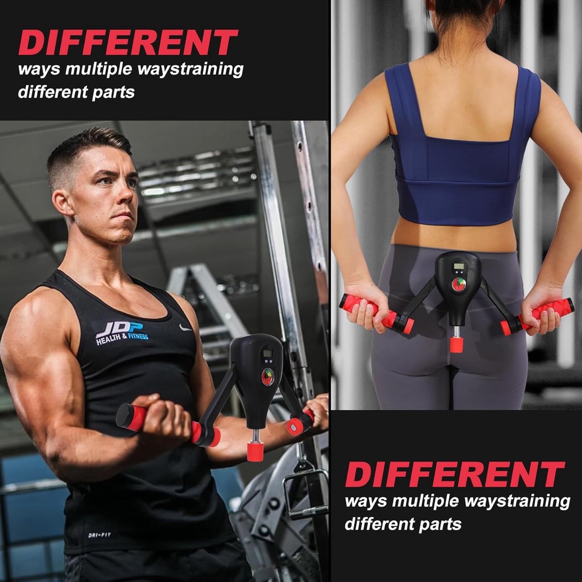 Instelbare beentrainer voor heuptraining en armtraining - multifunctionele dijbeentrainer voor thuis