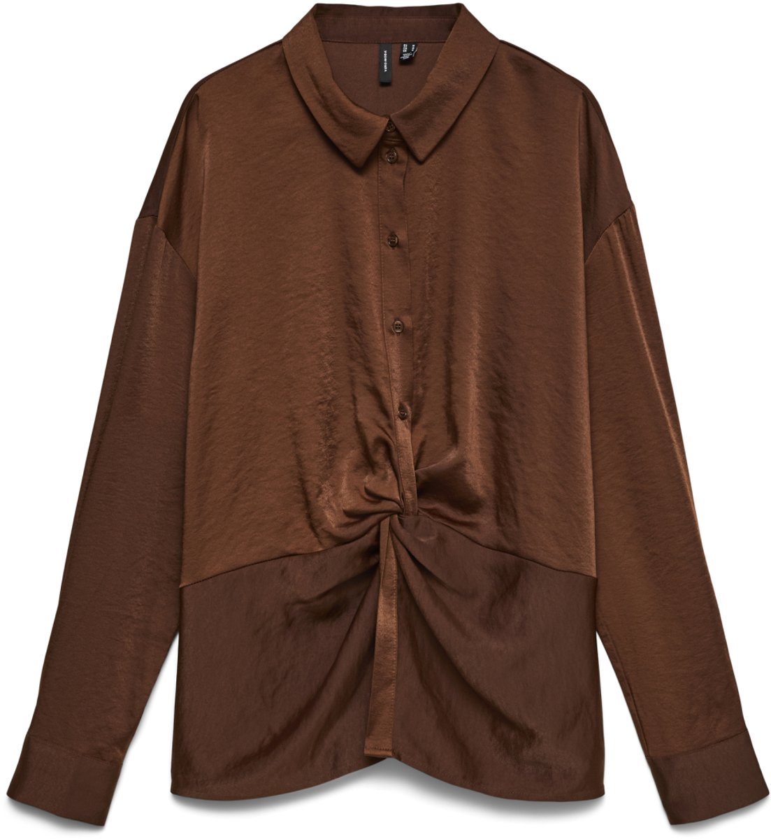 VERO MODA - VMAMAYA L/S KNOT DETAIL SHIRT WVN Dames Blouse