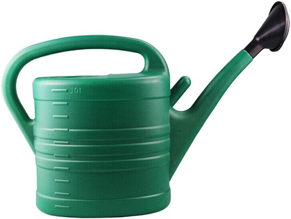 Kunststof Gieter - Waterkoker Planten - Planten Water Geven - Afneembare Sproeier - 8 Liter - Groen