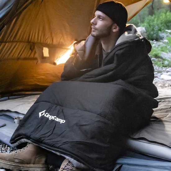 Dekenslaapzak Bedfort winterslaapzak - XL lang breed katoen -15° — afbeelding 4