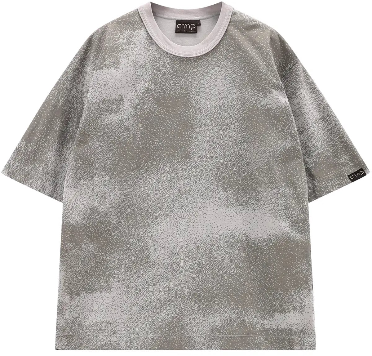 Baggy polyester shirt CMP Bone/darker