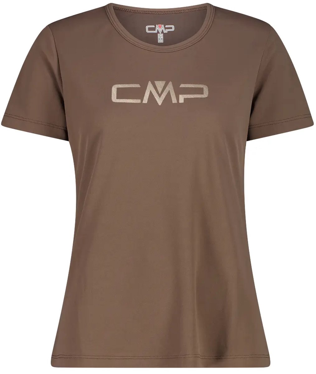T-shirt met ronde hals met logo dames CMP Toffee