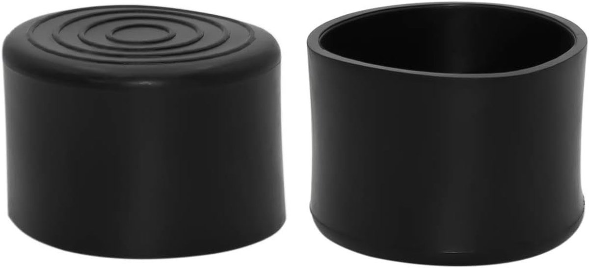 Meubelpoten Beschermers - Vloerdoppen - Vloeren Beschermen - Flexibel PVC - 16 Stuks - Zwart