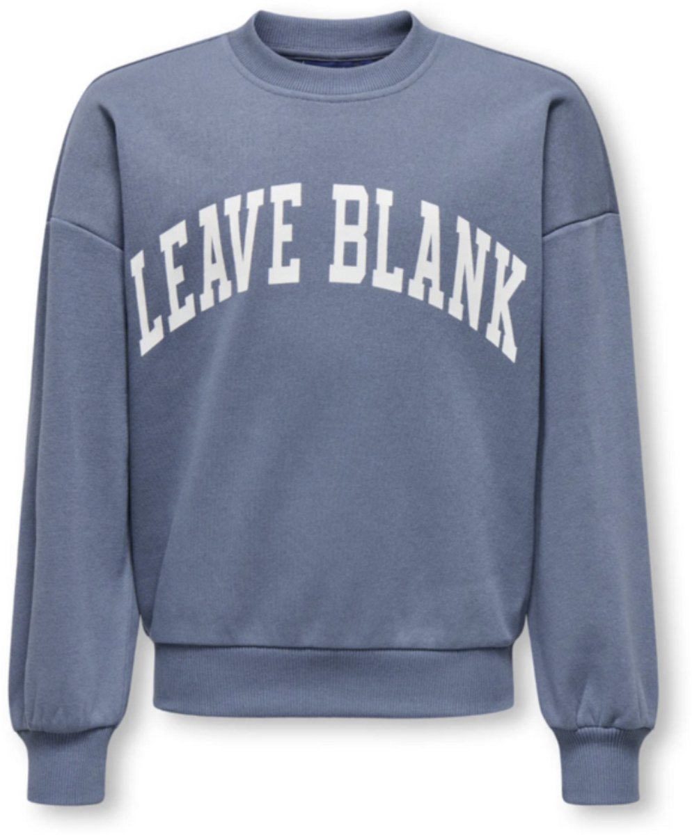 Only & Sons - Trui - Sweater - OSJTYSON - Leave Blank - Vintage Indigo - Maat 122/128