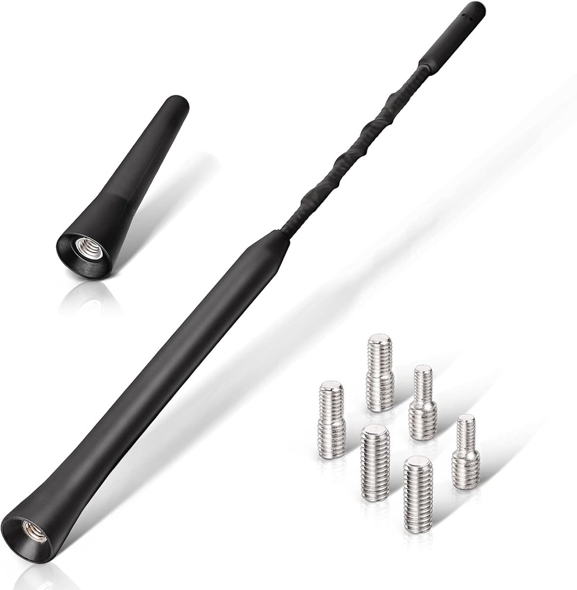 carmdering - Autoantenne AM、FM – Dakantenne voor Auto met M4 M5 M6 Adapters - Autoradio met hoge kwaliteit AM/FM-ontvangst
