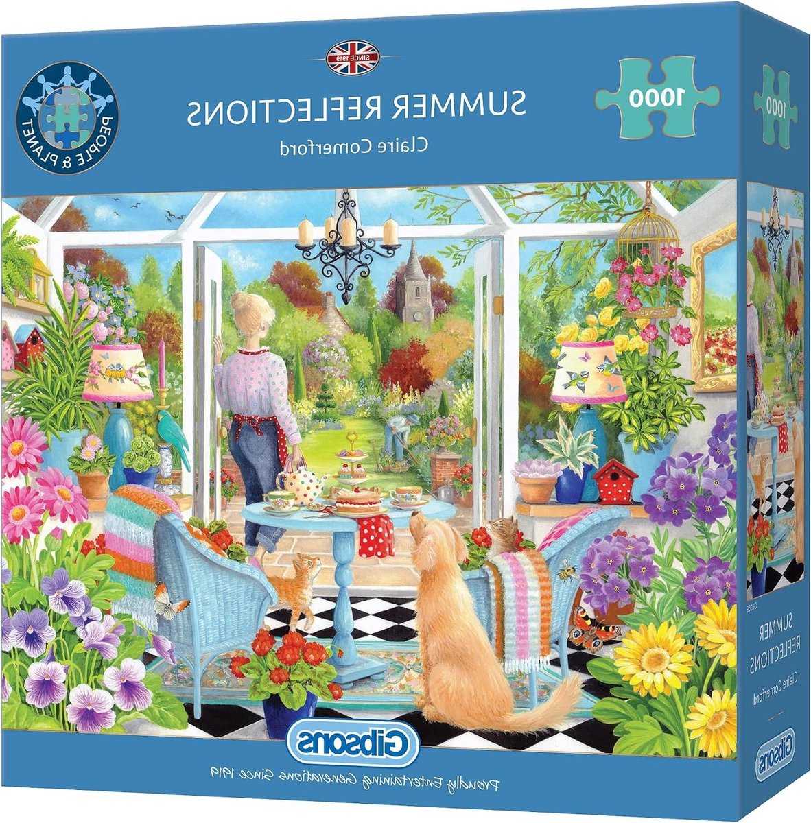 Legpuzzel - Puzzelspel - Ontspannen Hobbyspel - 1000 Stukjes - 68x49cm - Meerkleurig
