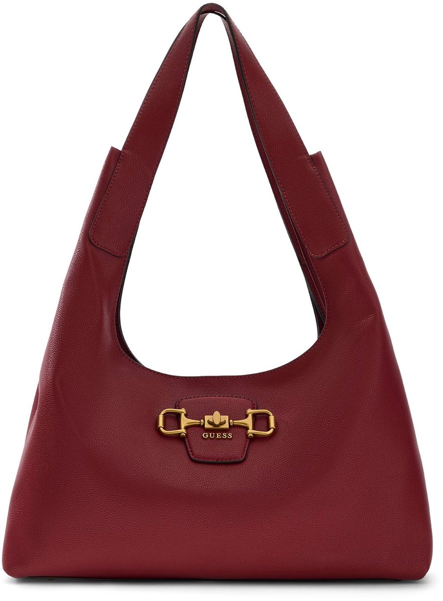 GUESS shopper schoudertas Sunset Tote Bag Red donkerrood