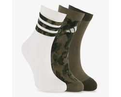 Adidas Camo Graphic kinder sokken groen - Maat 28/30