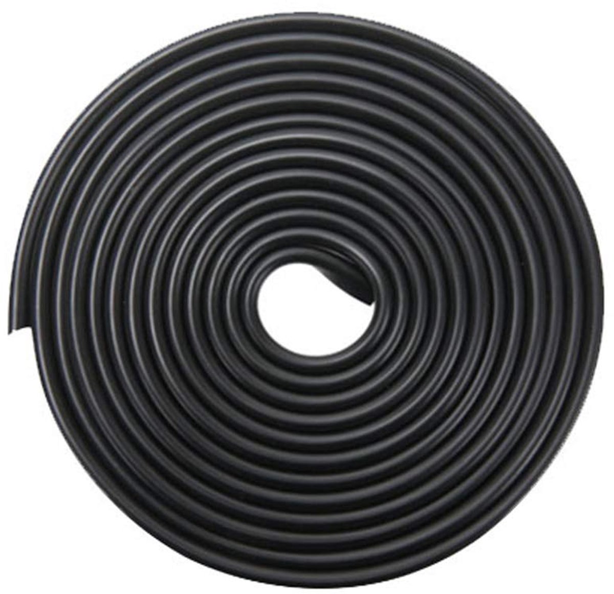 10 meter autodeurrandbeschermingsstrip - Onzichtbare krasbestendige sierstrip voor auto's - U-vormige rubberen krasstrip voor carrosserie - Anti-botsingsbeschermfolie - Rubberen afdichtingsstrip voor auto's - Zwart