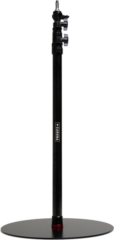 Caruba LS-R120 Round Base Light Stand Spring Cushioned, Extra Heavy, 210cm