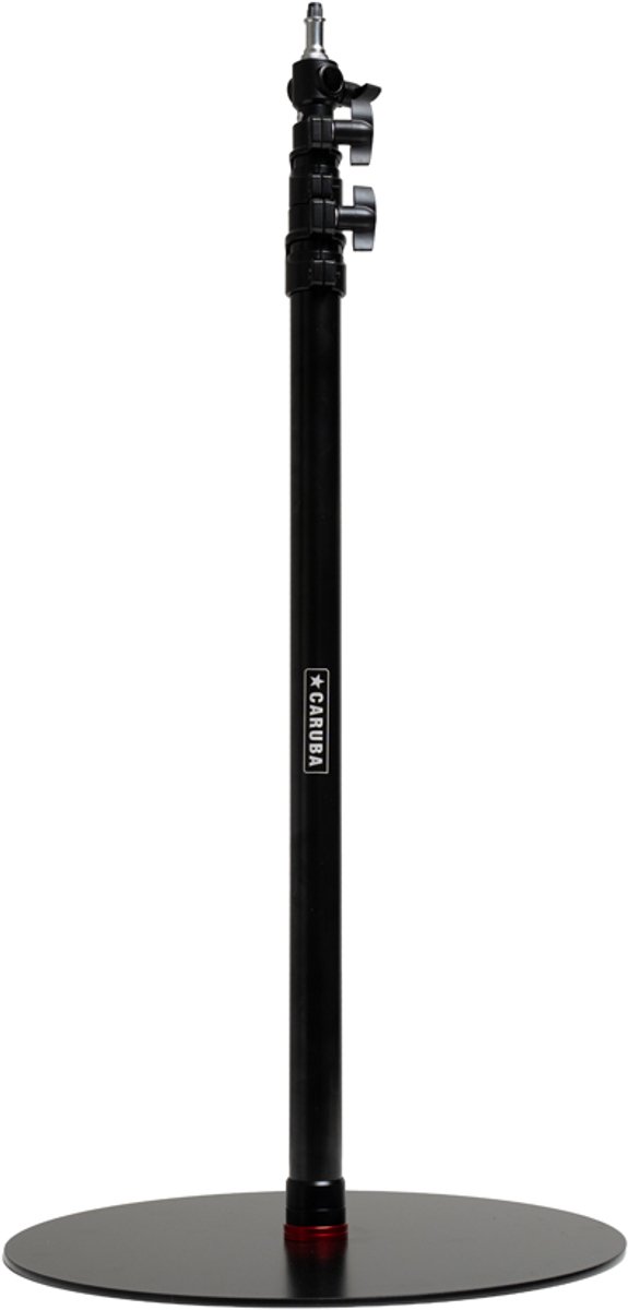 Caruba Lampstatief Ronde Voet LS-R120 (Geveerd) 210cm Extra Zwaar
