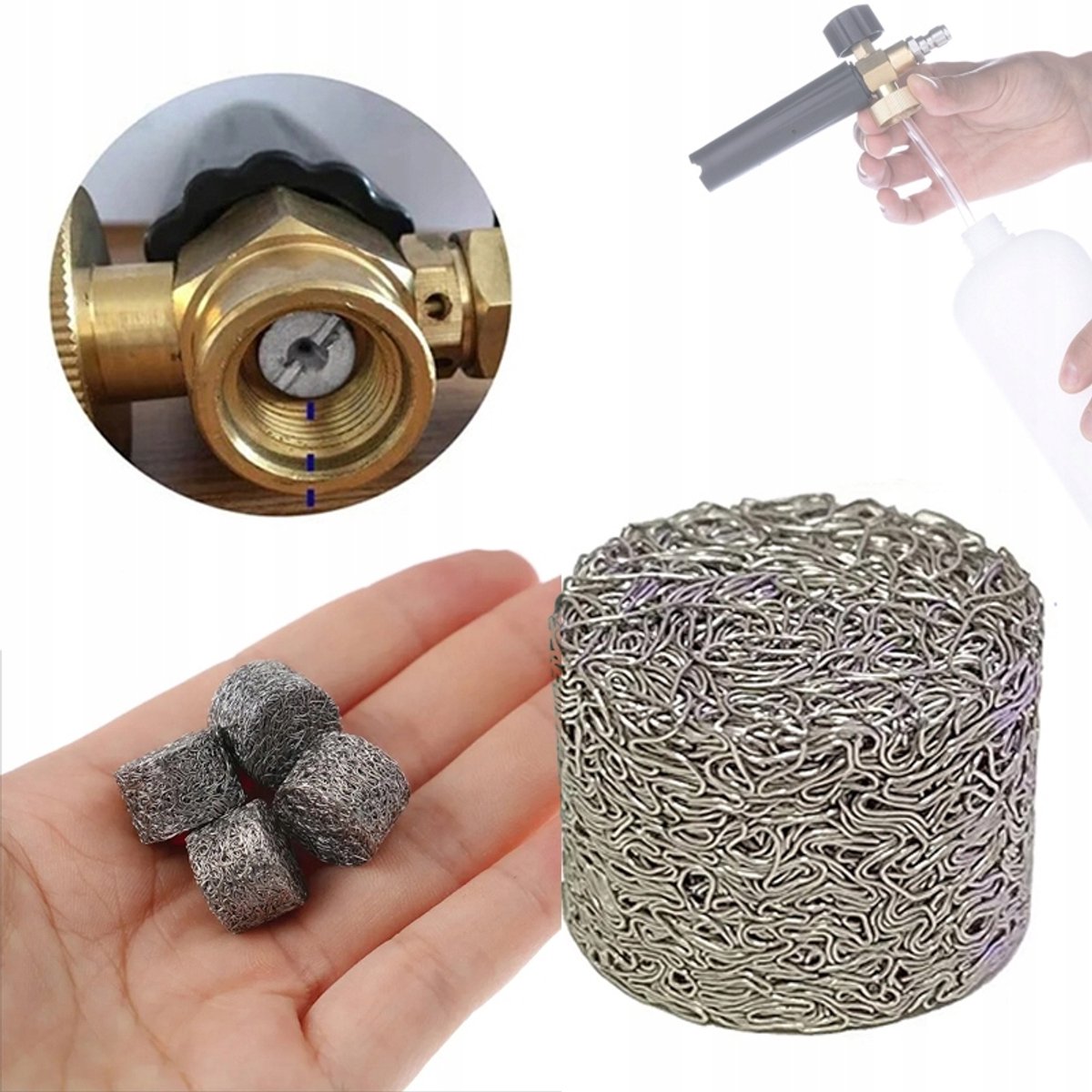 Rosfix Filterzeef Vingerfilter RVS 14mm×10mm - Precisie voor Schuim - 5g