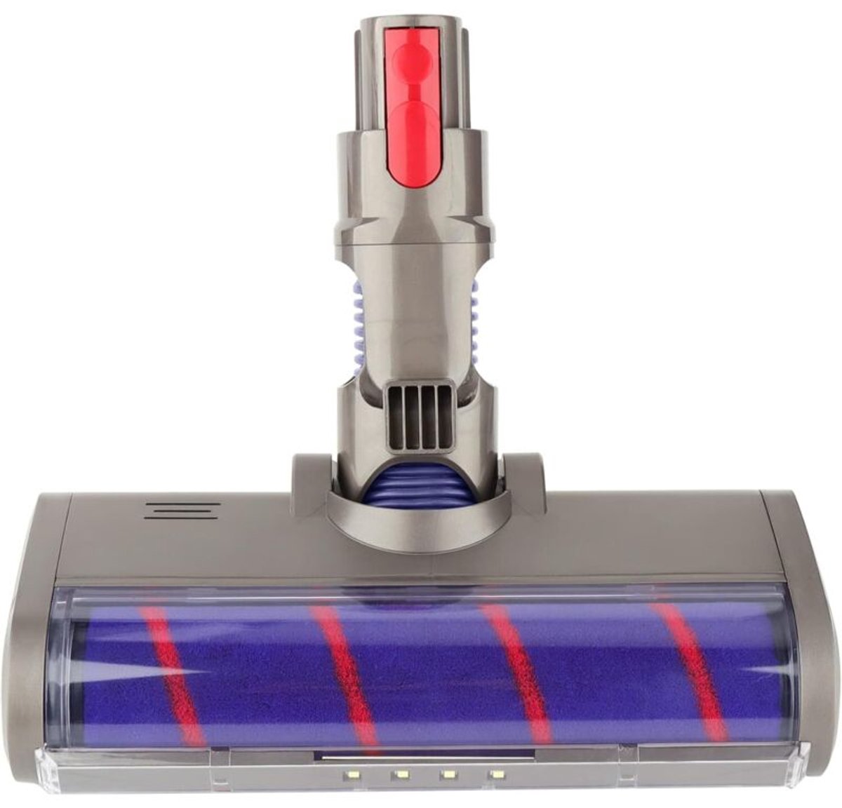 Borstelkoppen voor geschikt voor Dyson V7, V8, V10, V11 en V15 stofzuigers; accessoire voor direct aangedreven reinigingsborstel met 4 ledlampjes; geschikt voor parket en hardhouten vloeren.