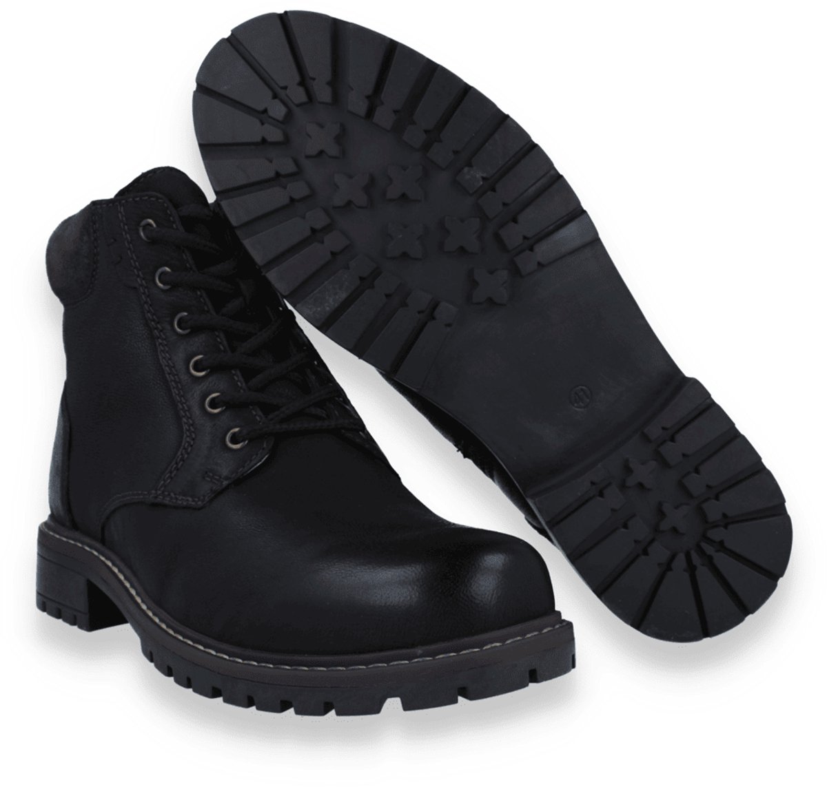 Cafe Moda Heren Bottine | Bruin | Maat: 44