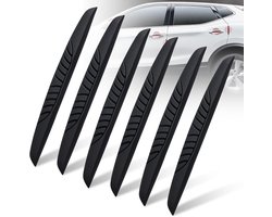 Deurbeschermer Auto - Autodeurrand Beschermstrip Set - Autodeur Beschermers - Spiegel Beschermstrip Auto - Krasbescherming Auto - Anti-botsing Deurbeschermer - Stootstrips - Beschermstrips Geschikt Voor Auto - Universeel voor Alle Auto's - 6stuks