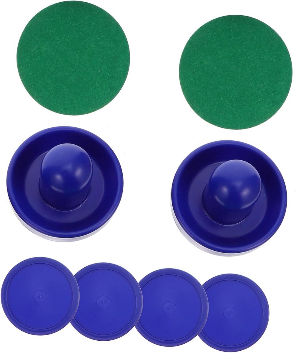 Airhockey Peddels - Pusher Set - Tafelspel - Vervangende Onderdelen - 6 x 9.7 x 9.7 cm - Blauw