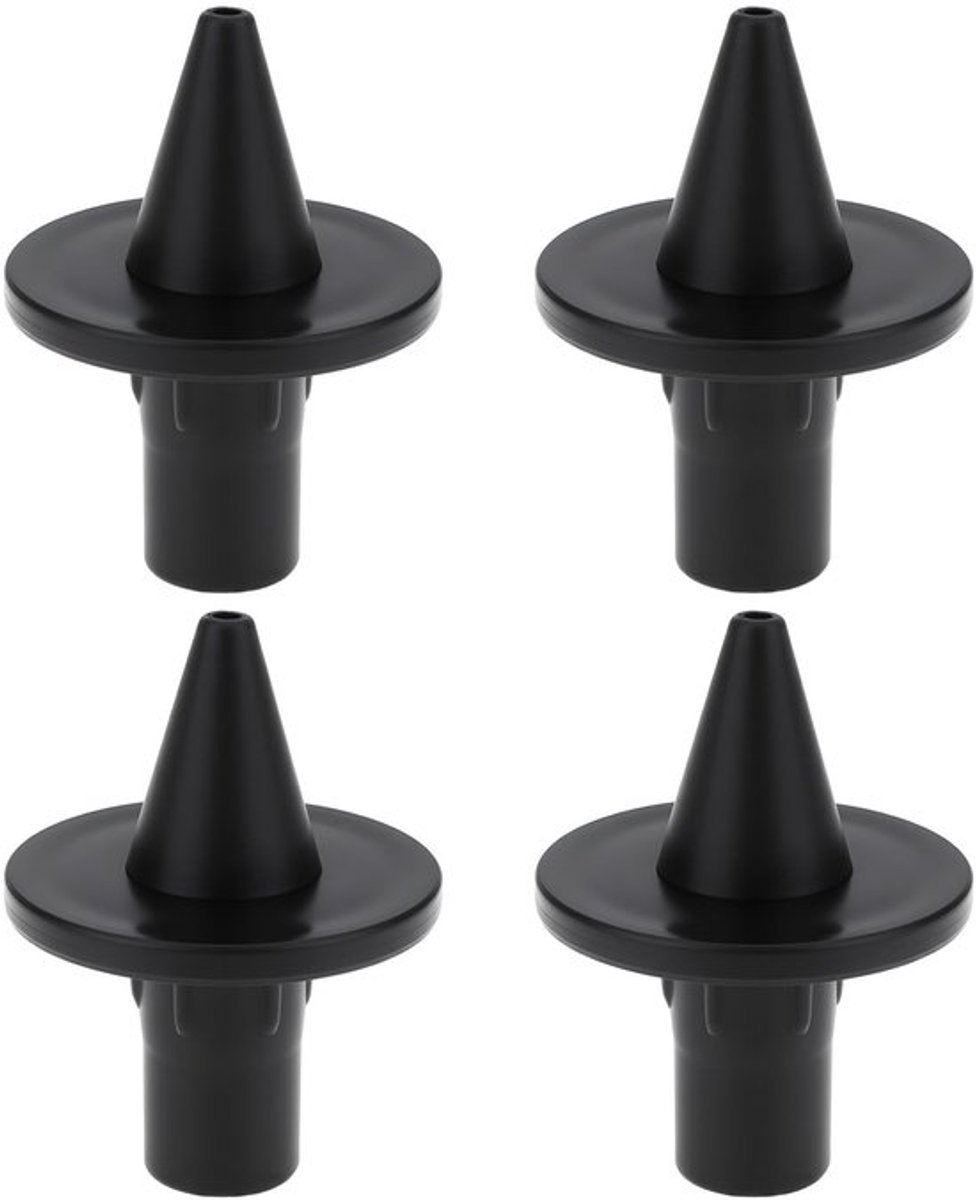 Voetstop Universeel - 4x Voetstappen voor 19mm Stalen Paal - Antislip - Waterdicht - UV-bestendig - Lichtgewicht en Opvouwbaar - Palenstop