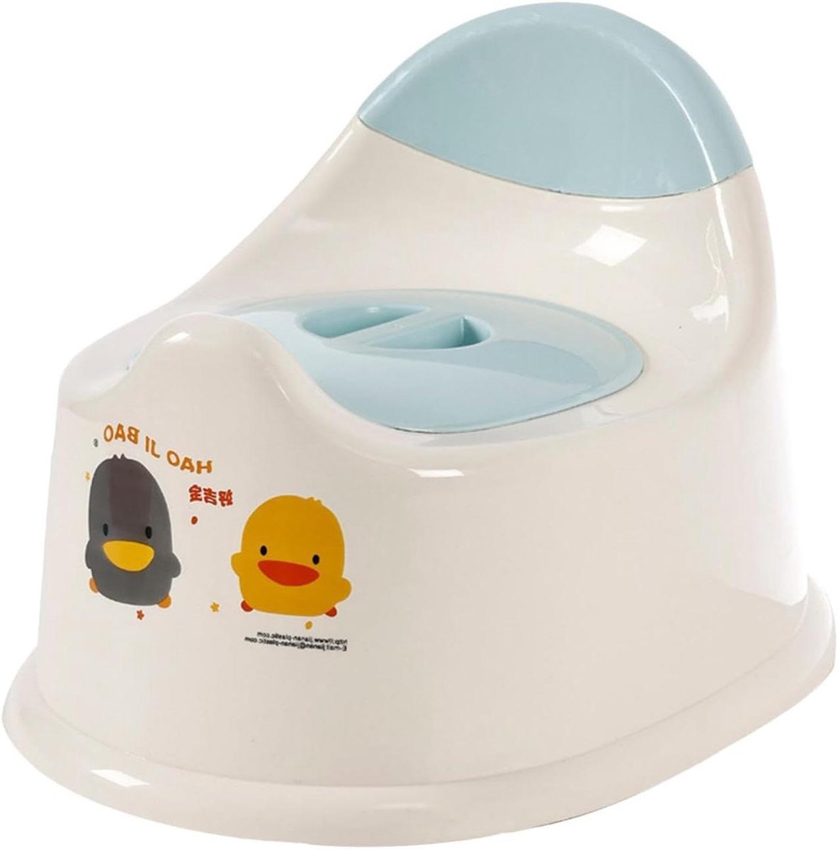 Toilet Trainingsstoel - Potty Training Seat - Zindelijkheidstraining - Lekvrij Ontwerp - 29.6 x 27.2 cm - Blauw
