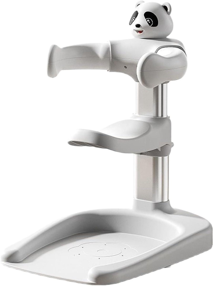 Baby Douche Stand - Babybadje Houder - Veilig Baden - Ergonomische Ondersteuning - 21 x 355 x 21 cm - Wit