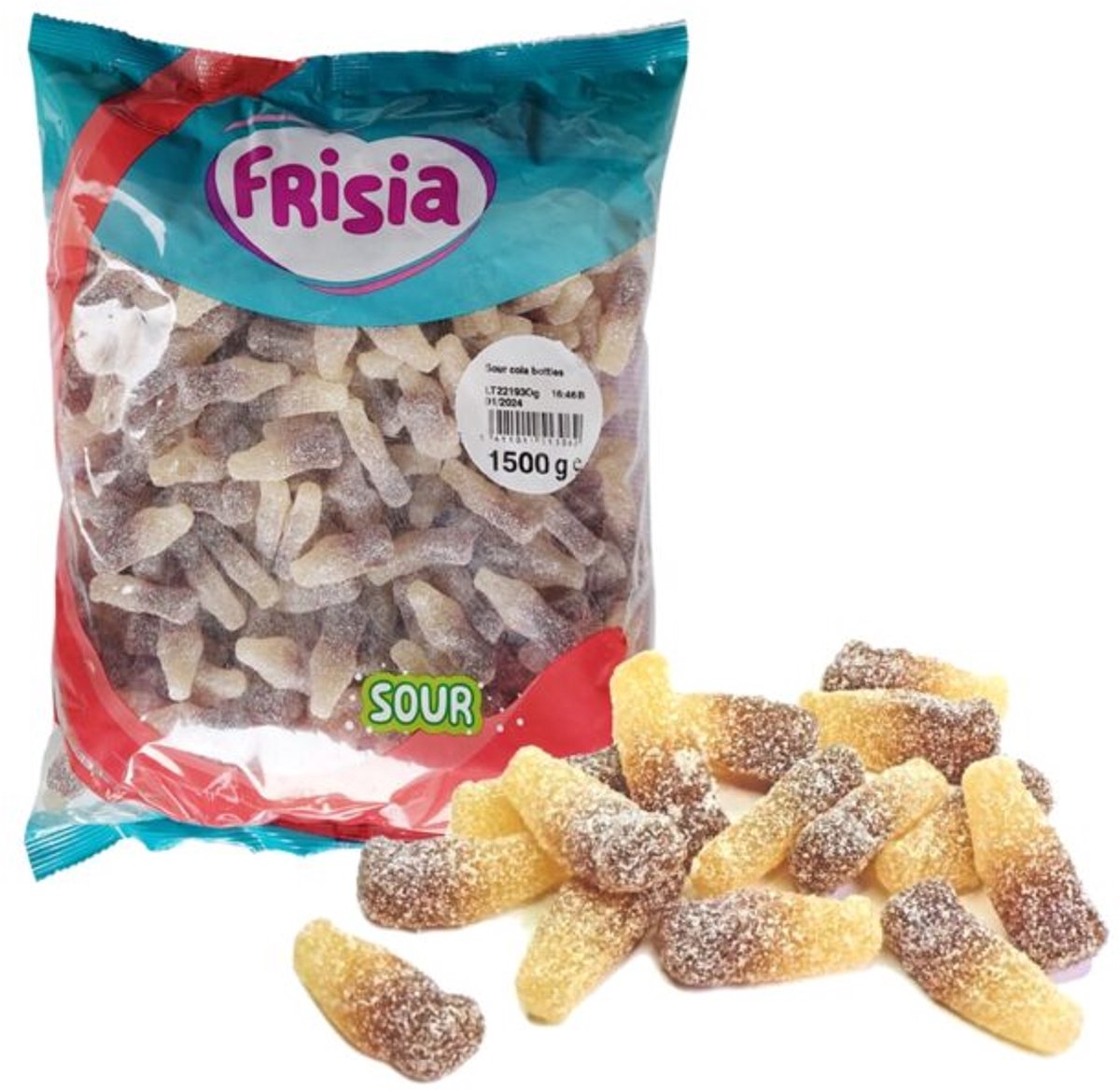 Frisia Zure Colaflesjes - 1,5 kilo